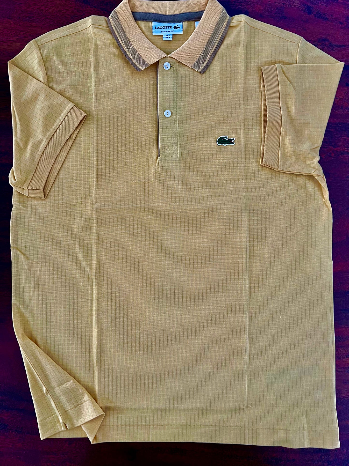 Lacoste Polo Shirt 100% Cotton Short Sleeve Regular Fit