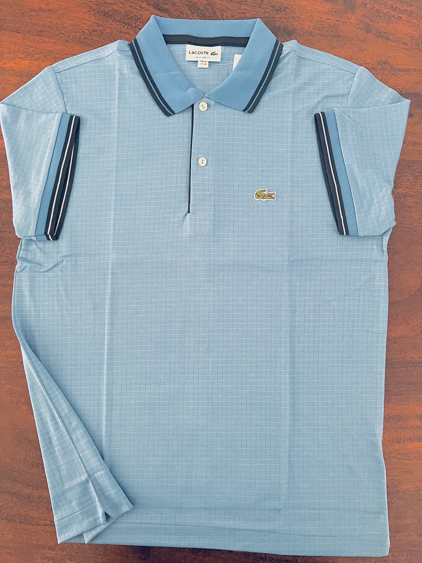 Lacoste Polo Shirt 100% Cotton Short Sleeve Regular Fit