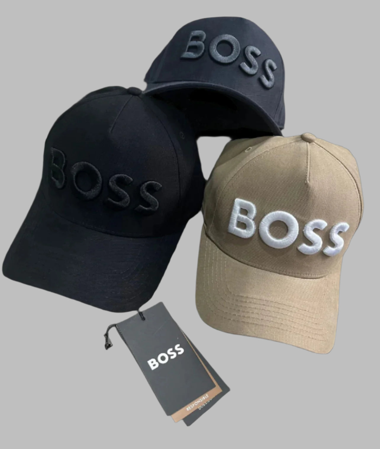 Hugo Boss Embroidered Snapback Cap Men's One-Size