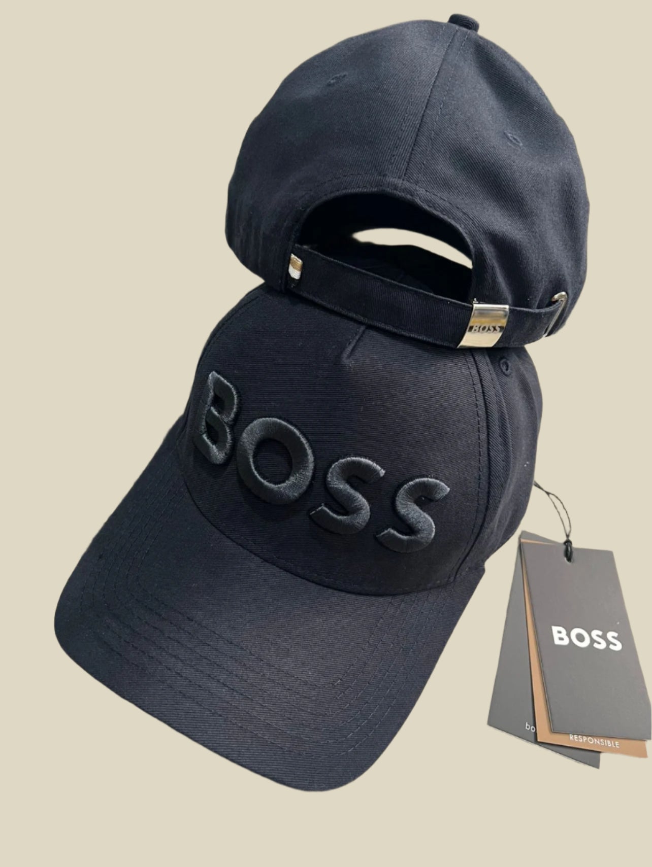 Hugo Boss Embroidered Snapback Cap Men's One-Size