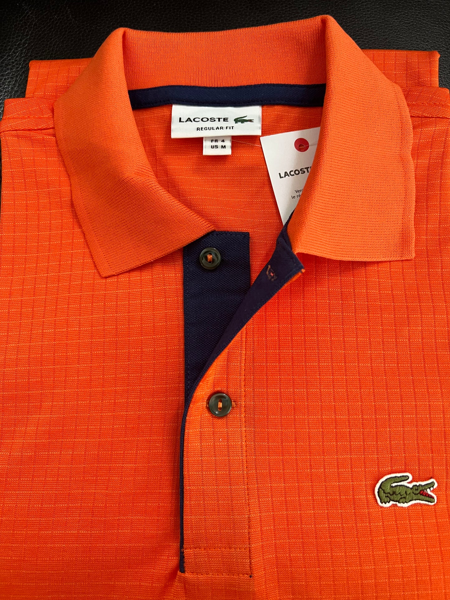Lacoste Polo Shirt 100% Cotton Short Sleeve Regular Fit