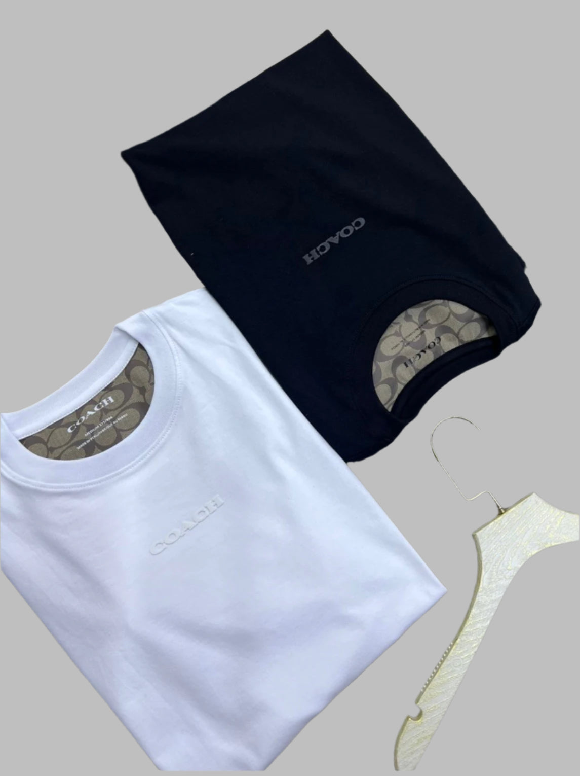 Coach Signature T-Shirt Organic Cotton for Men - SALE