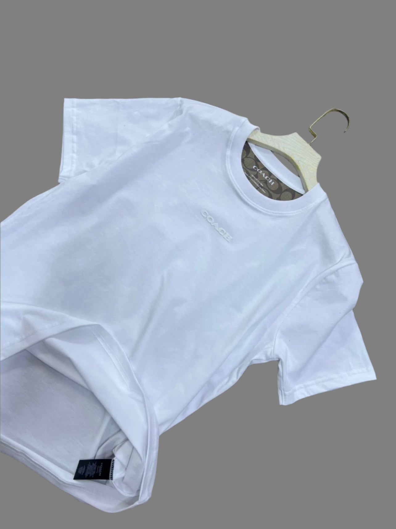 Coach Signature T-Shirt Organic Cotton for Men - S, M, L, XL