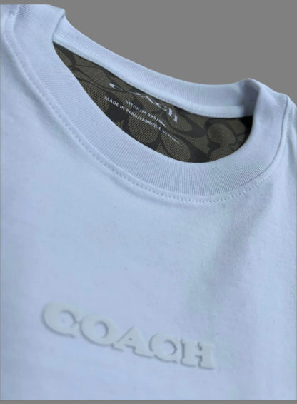 Coach Signature T-Shirt Organic Cotton for Men - S, M, L, XL